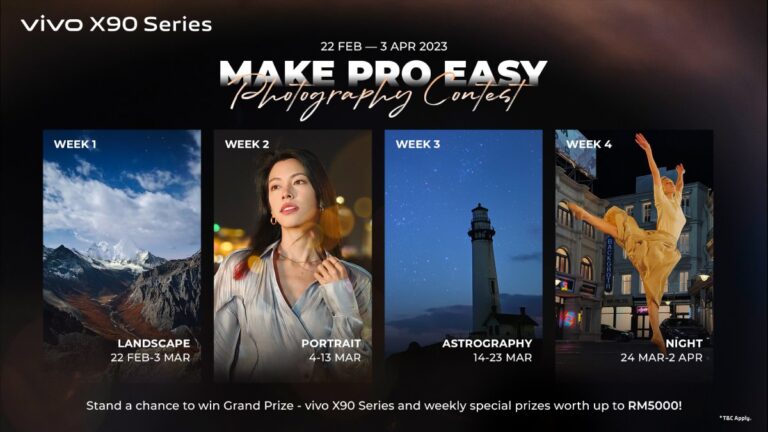 Join the Make Pro Easy Photography Contest to Win a vivo X90 Series Now