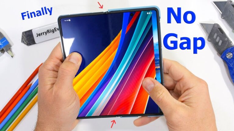Super-light Gapless foldable smartphone: HONOR Magic Vs