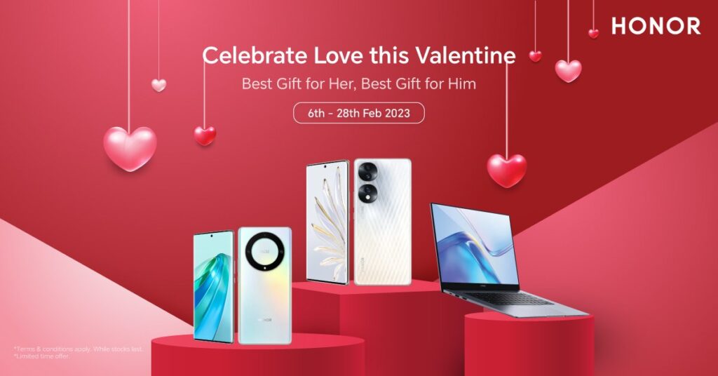 A Gift for Her or Him: Valentine’s Day Promo with HONOR