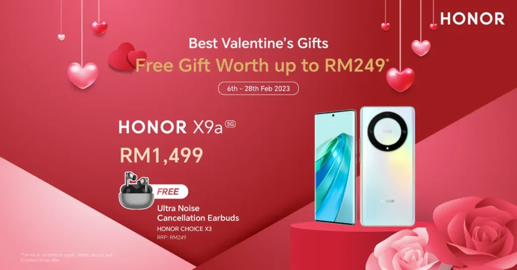 Valentine’s Day Promo with HONOR