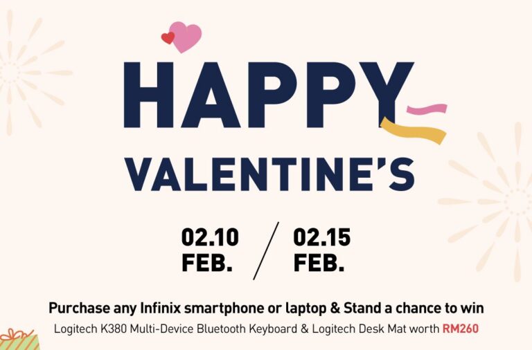 Infinix x Logitech Giveaway This Valentine’s Day with Exciting Prizes
