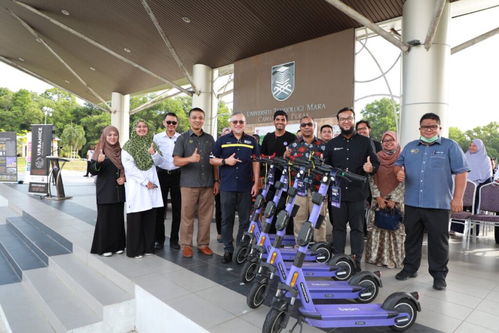 Beam Mobility Partners Malaysian Universities for Car-Free Commutes