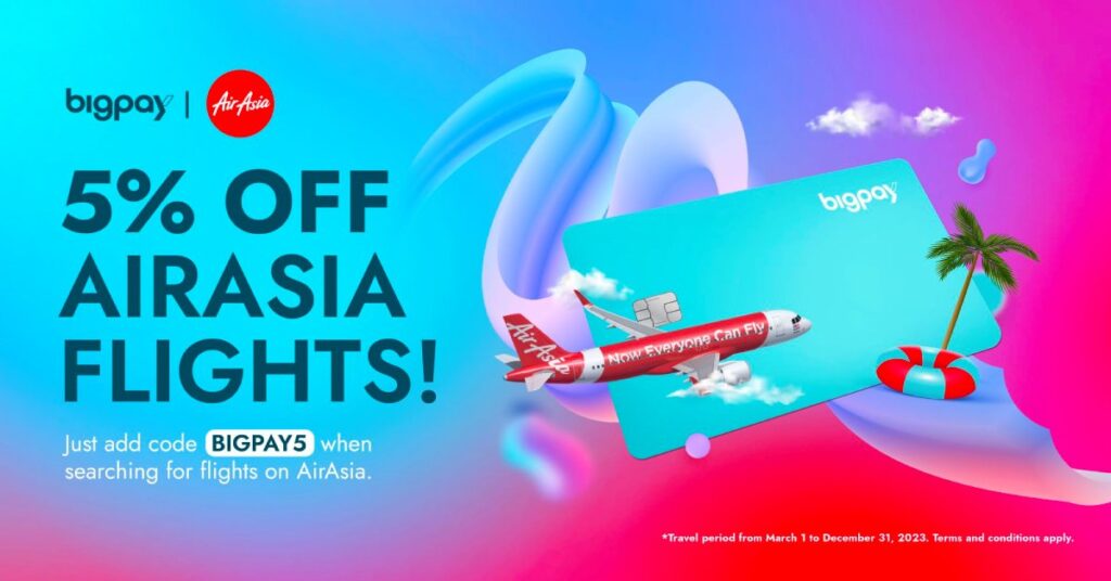 BigPay and AirAsia Strengthens Partnership to Offer Travel Discounts