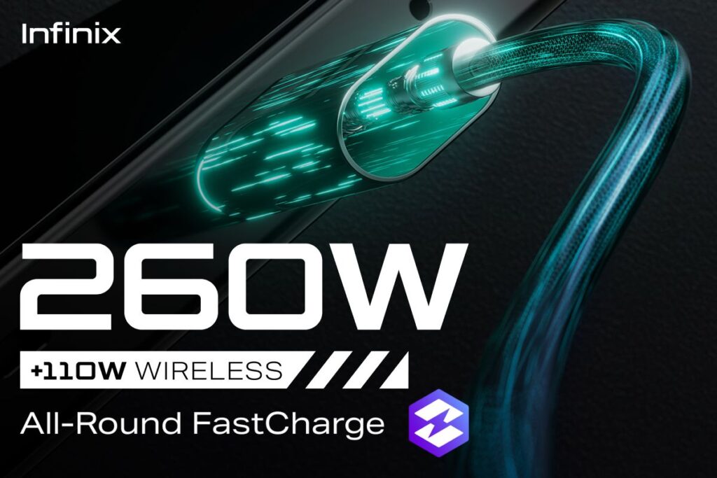 Infinix Takes the Lead Launching Its Breakthrough 260W & 110W-Wireless All-Round FastCharge