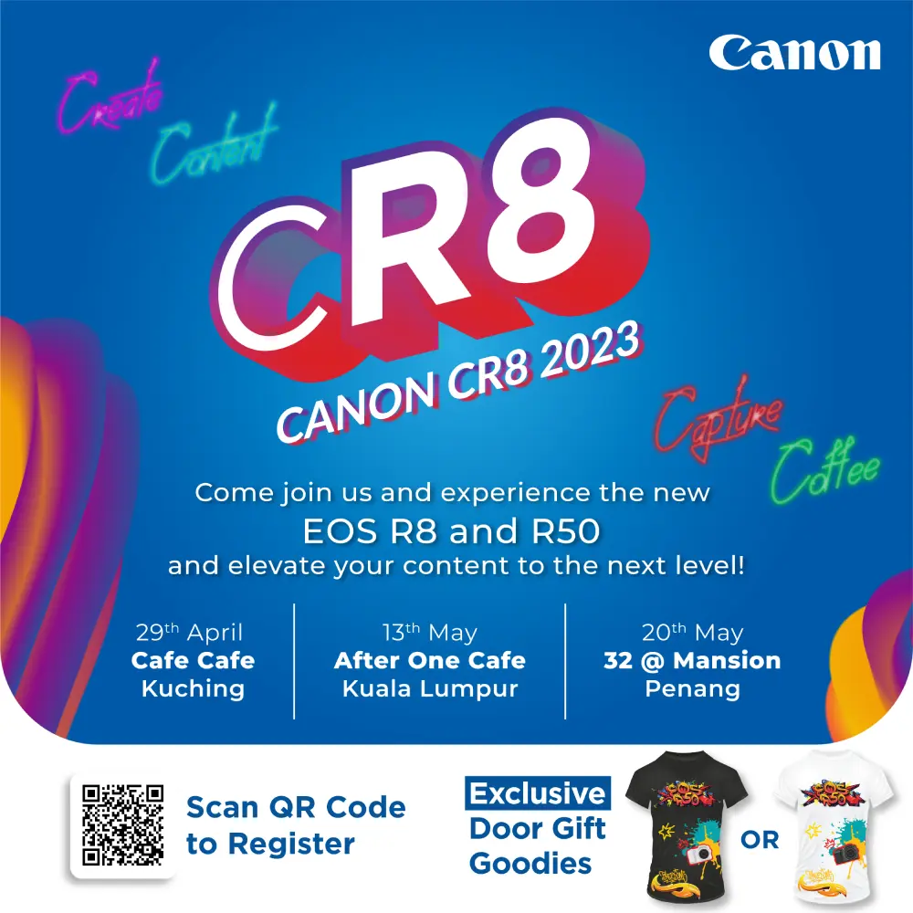 Unleashing CR8-tivity: Canon CR8 2023 Experiential Nationwide Roadshow