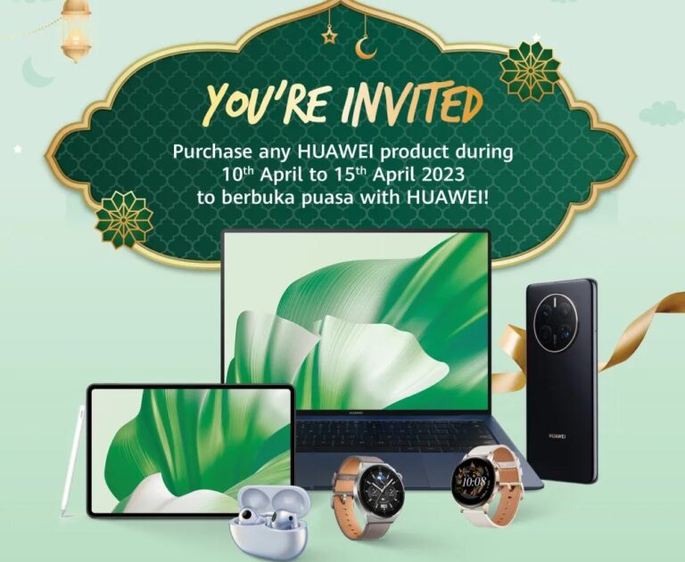 Join The Raya Bergaya Bersama Huawei Spectacular Promotions