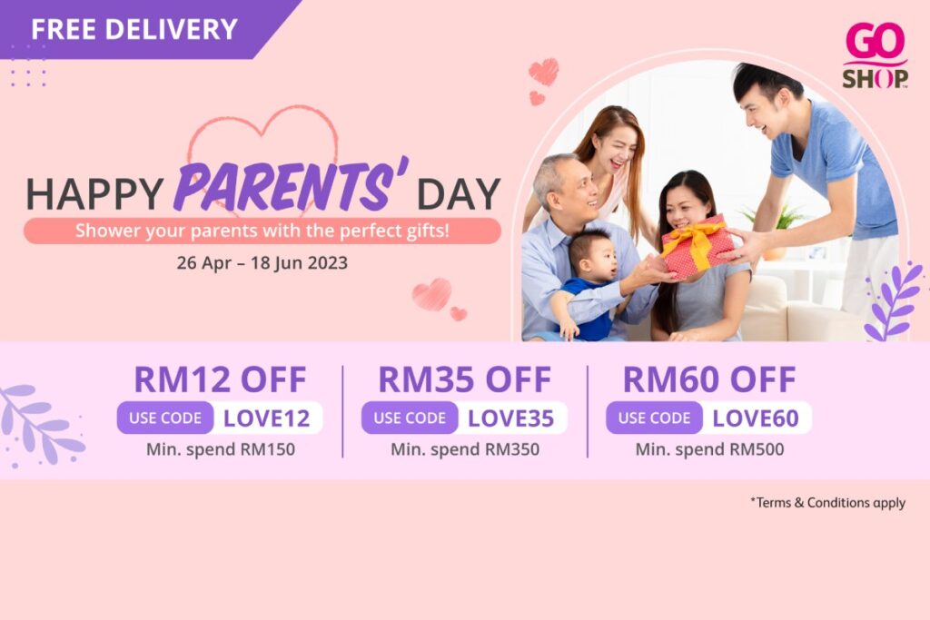 Show Your Parents How Much You Care This Parents' Day with Gifts from Go Shop
