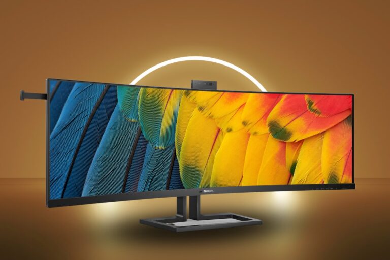New Philips 45B1U6900CH Monitor Released with SuperWide Docking Monitor