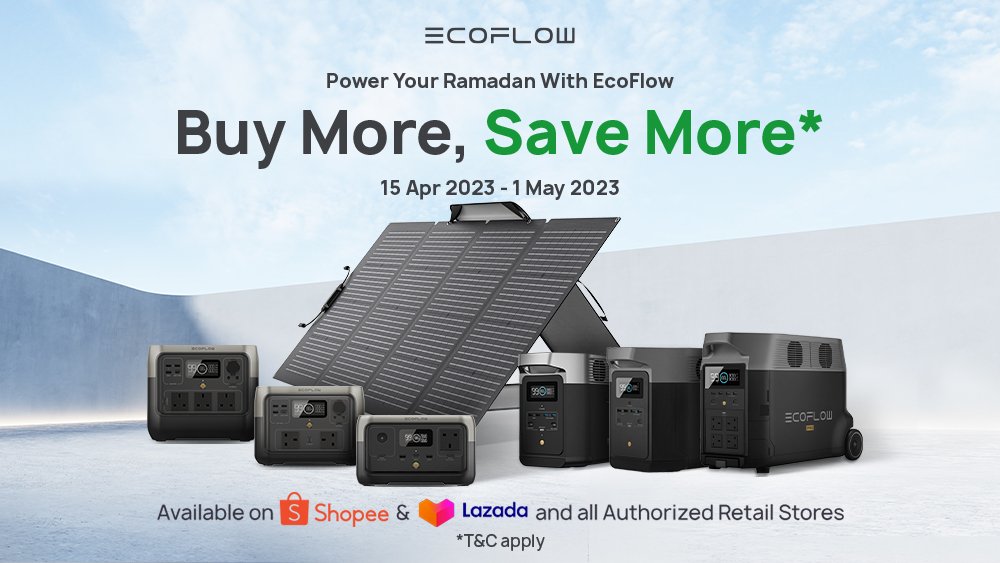 Power Your Ramadan With EcoFlow: Buy More, Save More