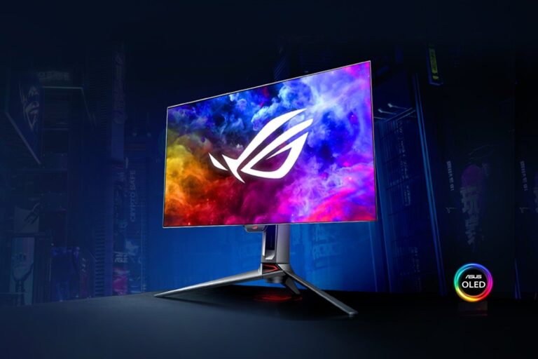 ASUS Republic of Gamers Announces Availability of Swift OLED PG27AQDM Gaming Monitor