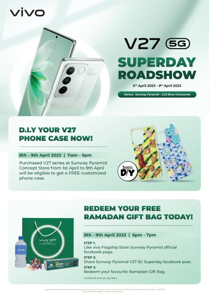 vivo V27 Super Brand Day is Here! Bringing You Tons of Great Deals & Activities