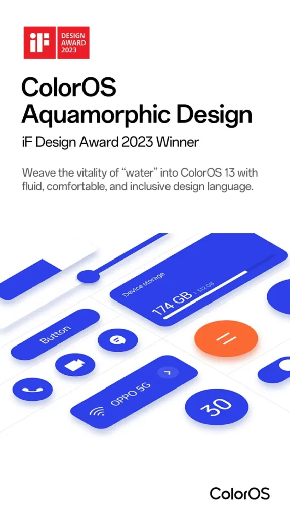 OPPO ColorOS 13 Takes Home Six iF Design Awards 2023