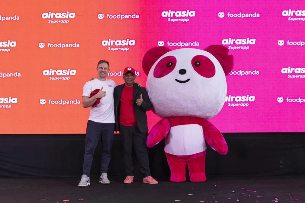 “Red meets pink” airasia Superapp & foodpanda Join Forces 