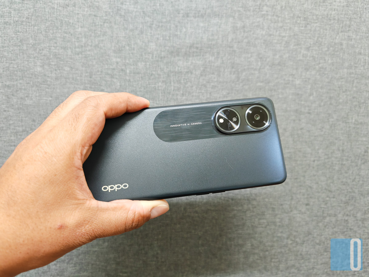 Buy the OPPO A98 5G Dual SIM Smartphone 8GB+256GB - Cool Black - 2