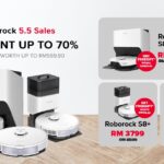 Roborock 5.5 Sale: Discount up to 70% and Free Gift Worth up to RM599.90 Await You