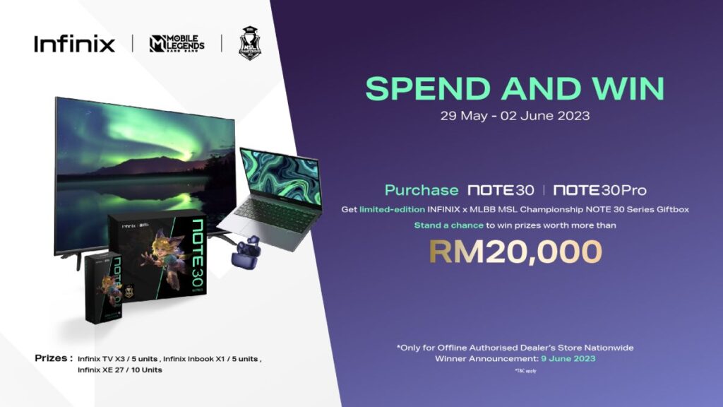 Infinix Note 30 Series First Sale Promo Starts Now With RM20,000 Worth of Gifts