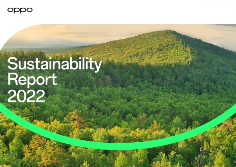 OPPO Releases its 2022 Sustainability Report on World Environment Day