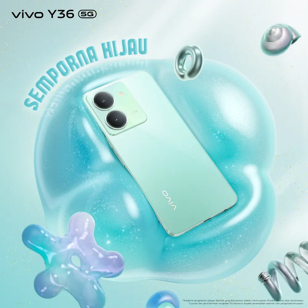 vivo Y36 Series is The Most Fuiyoh Smartphone With Unmatched 5G Performance in Malaysia