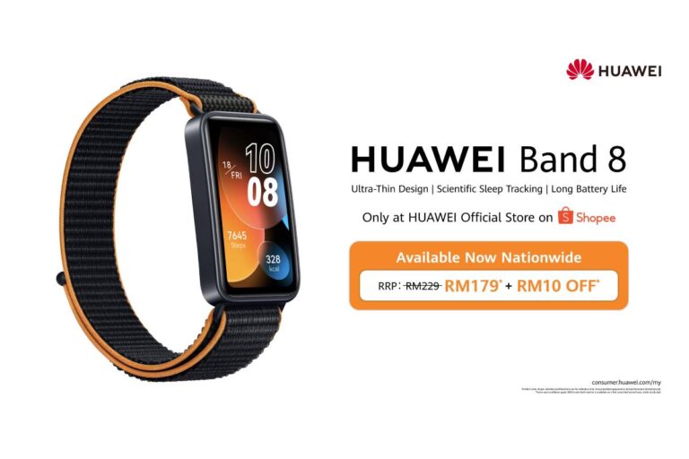 Get Sporty in Style: HUAWEI Band 8 Orange Nylon Strap Now Available Nationwide For Just RM169