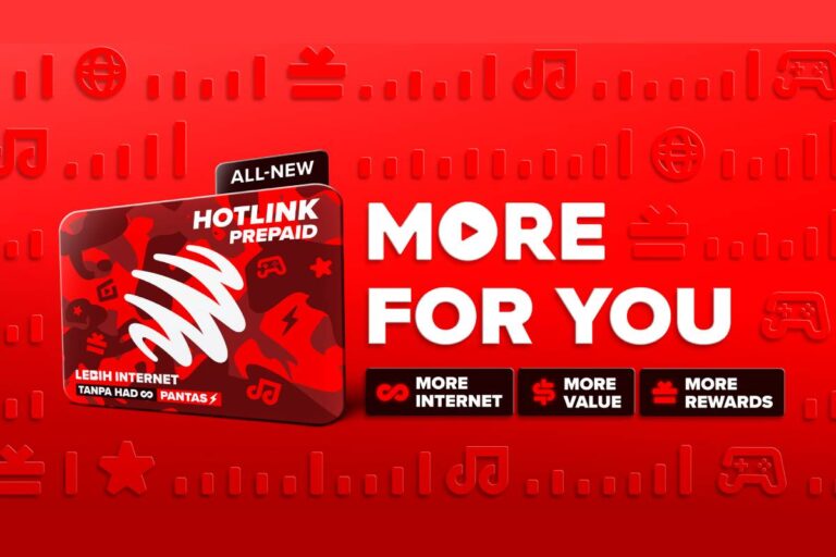 Hotlink Introduces All-New Complete Prepaid Plan With Upgraded Internet Passes & Cashback Vouchers