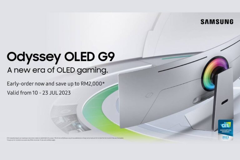 Pre-Order Your Samsung Odyssey OLED G9 Today and Save Up to RM2,000