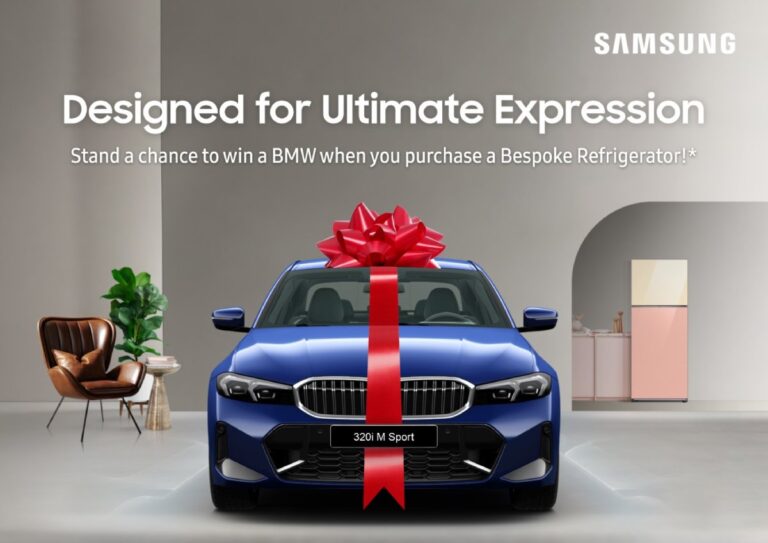 Stand a Chance to Drive Home a BMW, When You Buy a Bespoke Refrigerator