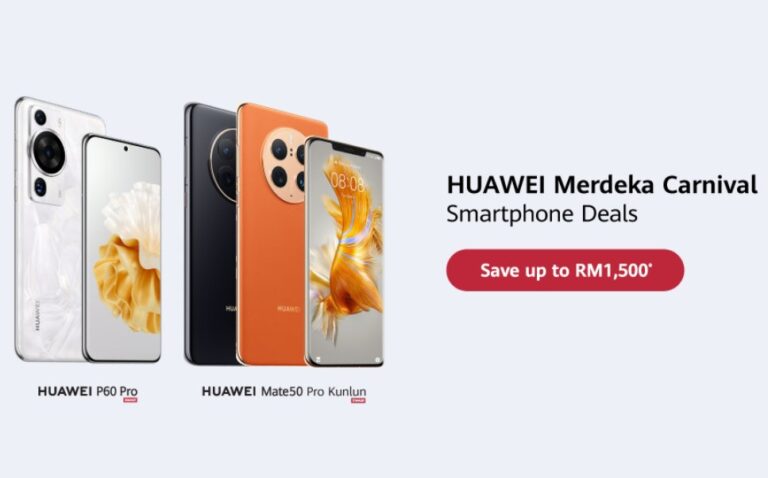 HUAWEI Celebrates Merdeka Day With Up to RM1,500 Off on HUAWEI Mate50 Pro