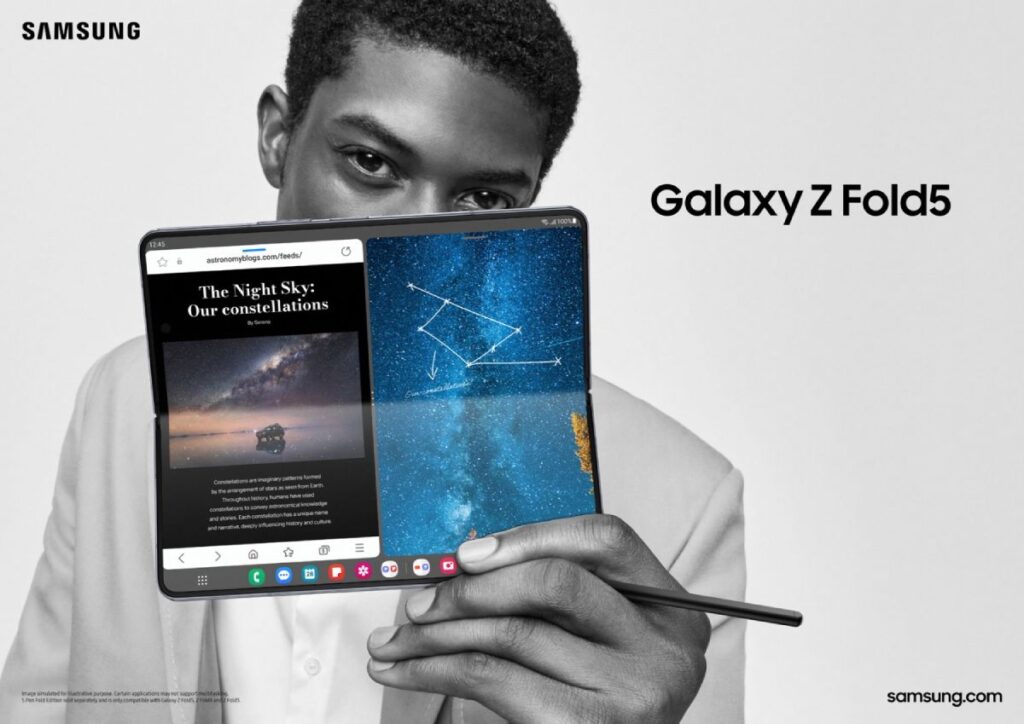 Be Superhuman Every Day with the Galaxy Z Fold5