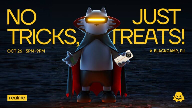 Keep Your Bag Full of Delights at realme Halloween Campaign