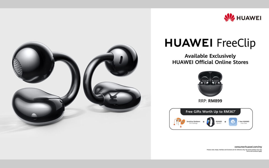 HUAWEI Freeclip is Now Available Through The HUAWEI Official Online Stores
