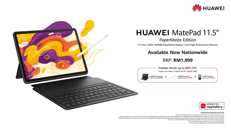 #ICYMI: HUAWEI Matepad 11.5 Papermatte Edition is Available Now Nationwide