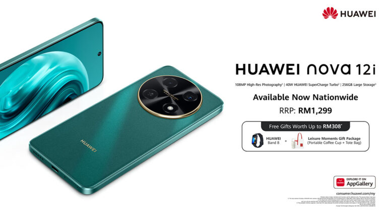 Get More for Less! HUAWEI nova 12i Starts at RM1,299 Nationwide