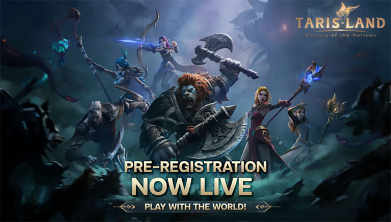 Tarisland Pre-Registration Opens with Superstar Event Debut