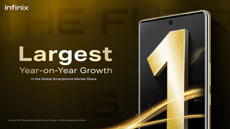 Infinix Market Share Takes Flight in Q1 2024