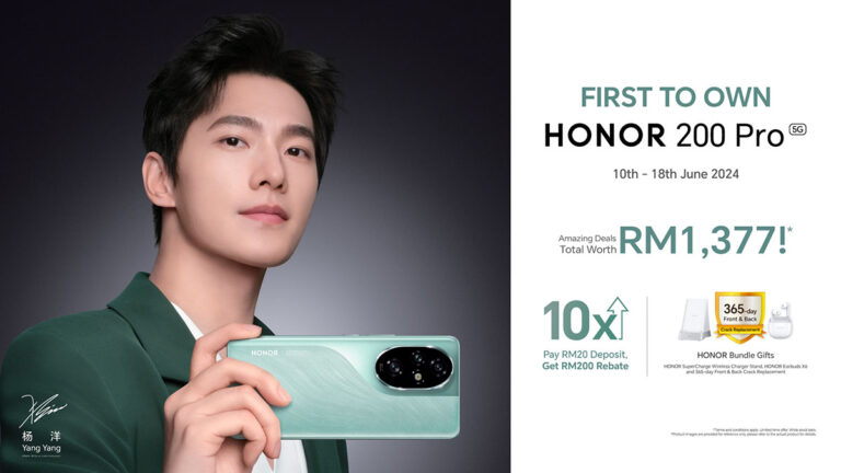 RM20 Secures HONOR 200 Pro Pre-Order + Freebies