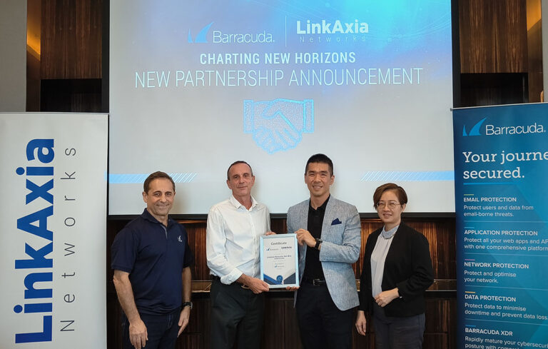 Stronger Cybersecurity for Malaysia: LinkAxia Networks Expands Partnership with Barracuda Networks