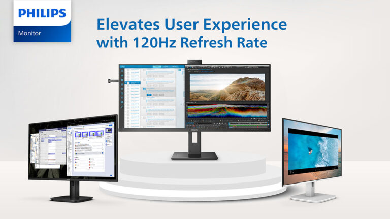 Smoother, Faster Gaming and Work with Philips 120Hz Monitors
