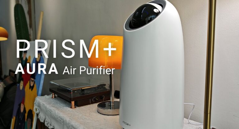 PRISM+ Aura Smart Air Purifier Review: Stylish Design Fit For Your Home