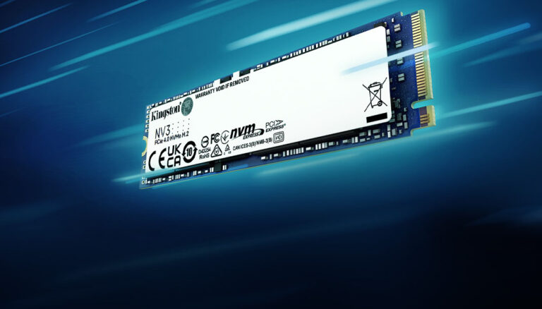 Kingston’s New NV3 PCIe 4.0 SSD Brings Next-Gen Speed