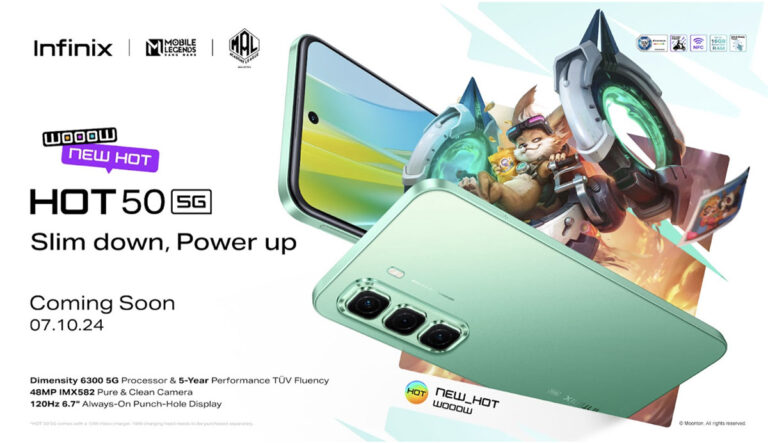 Infinix Hot 50 5G: Leading the Pack in Affordable 5G, Launching October 7