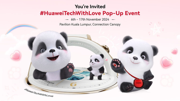 Huawei Brings #TECHWITHLOVE to Pavilion KL with Instagrammable Experience