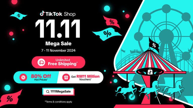 TikTok Shop Empowers Local MSMEs with RM11 Million in Vouchers for 11.11 Mega Sale
