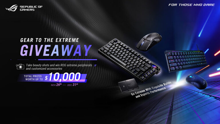 ASUS Republic of Gamers Announces Gear to the Extreme