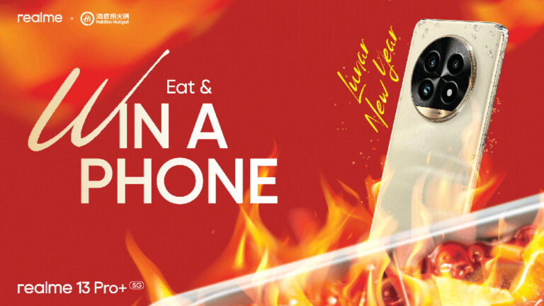Haidilao Malaysia x realme: Win a realme 13 Pro+ 5G This Lunar New Year
