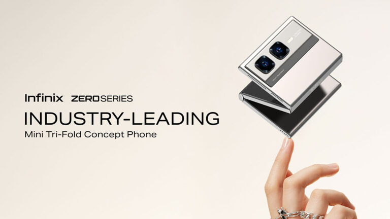 Witness the Future with Infinix ZERO Series Mini Tri-Fold Concept