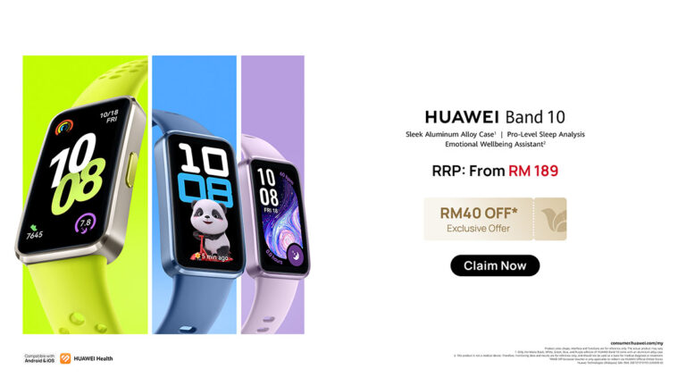 The HUAWEI BAND 10 is on its Way to Malaysia!