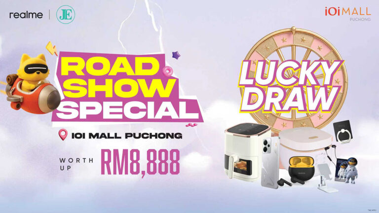 Grab RM8,888 and More! realme 15T Roadshow Heats Up IOI Puchong Mall