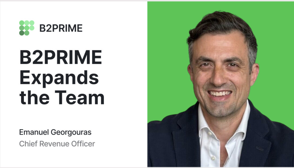 B2PRIME Welcomes Emanuel Georgouras as CRO to Drive Institutional Growth and Revenue Strategy B2PRIME Welcomes Emanuel Georgouras as CRO to Drive Institutional Growth and Revenue Strategy