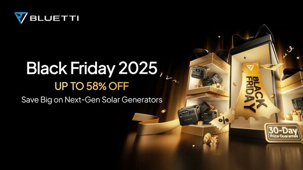 BLUETTI Launches New Products and Massive Black Friday Power Station Deals BLUETTI Launches New Products and Massive Black Friday Power Station Deals