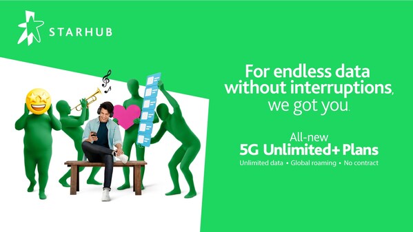 StarHub Launches 5G Unlimited+ Plans, Delivering Unlimited Connectivity with No Limits, No Contracts, No Worries StarHub Launches 5G Unlimited+ Plans, Delivering Unlimited Connectivity with No Limits, No Contracts, No Worries